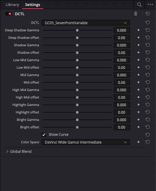 Seven Point Variable
